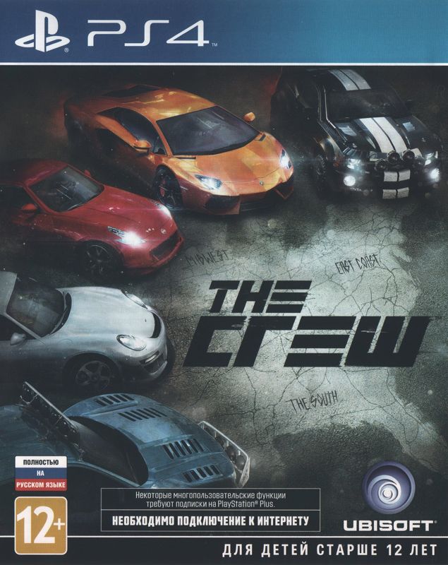The Crew Wild Run Edition box art for Playstation 4
